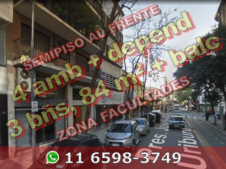 Departamento en venta en Presidente José Evaristo Uriburu, 500, Ciudad Autónoma de Buenos Aires
