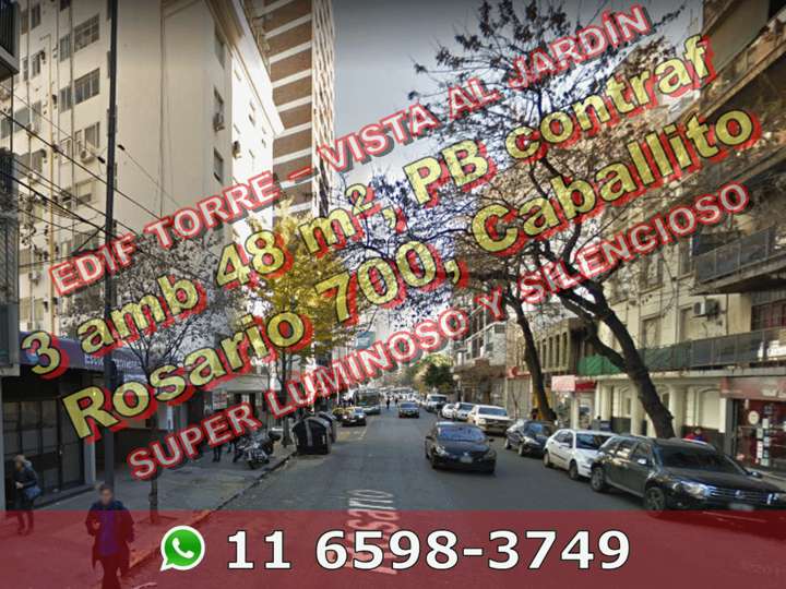 Departamento en venta en Rosario, 700, Ciudad Autónoma de Buenos Aires