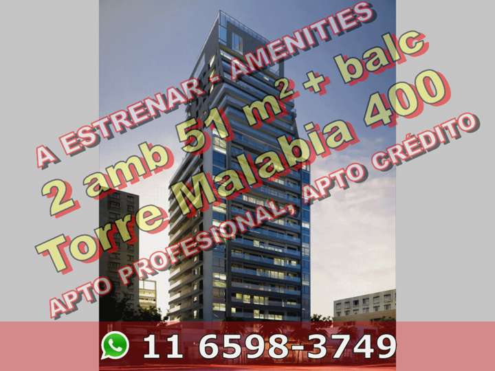 Departamento en venta en Malabia, 436, Ciudad Autónoma de Buenos Aires