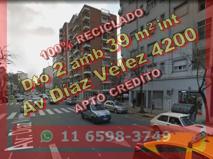 Departamento en venta en Avenida Díaz Vélez, 4289, Ciudad Autónoma de Buenos Aires