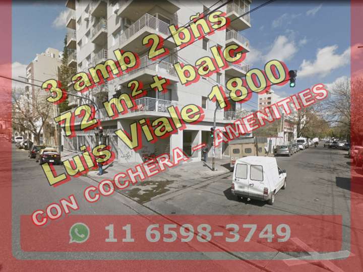 Departamento en venta en Luis Viale, 1802, Ciudad Autónoma de Buenos Aires