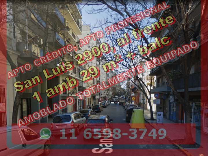 Departamento en venta en San Luis, 2892, Ciudad Autónoma de Buenos Aires