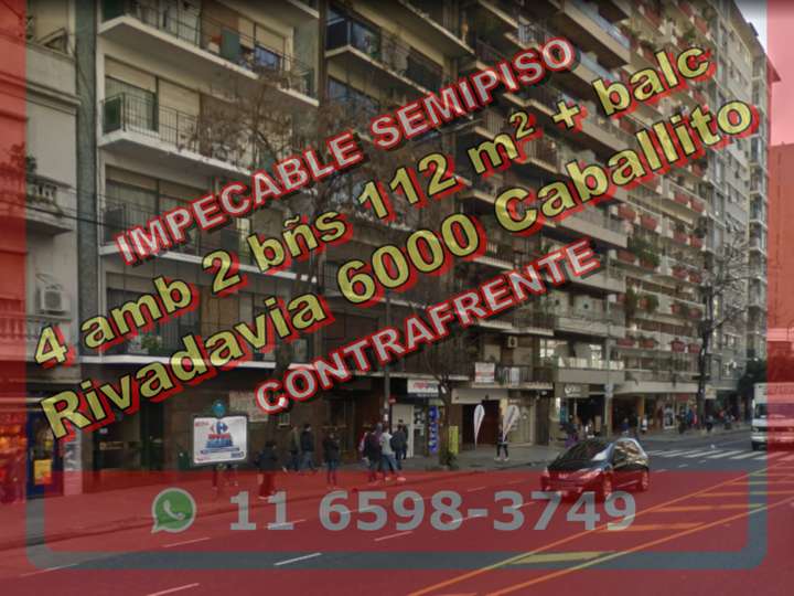 Departamento en venta en Avenida Rivadavia, 5988, Ciudad Autónoma de Buenos Aires