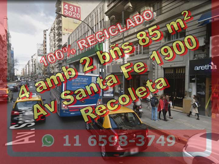 Departamento en venta en Avenida Santa Fe, 1933, Ciudad Autónoma de Buenos Aires