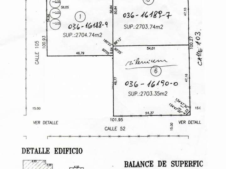 Terreno en venta en Calle 111, 300, General Belgrano