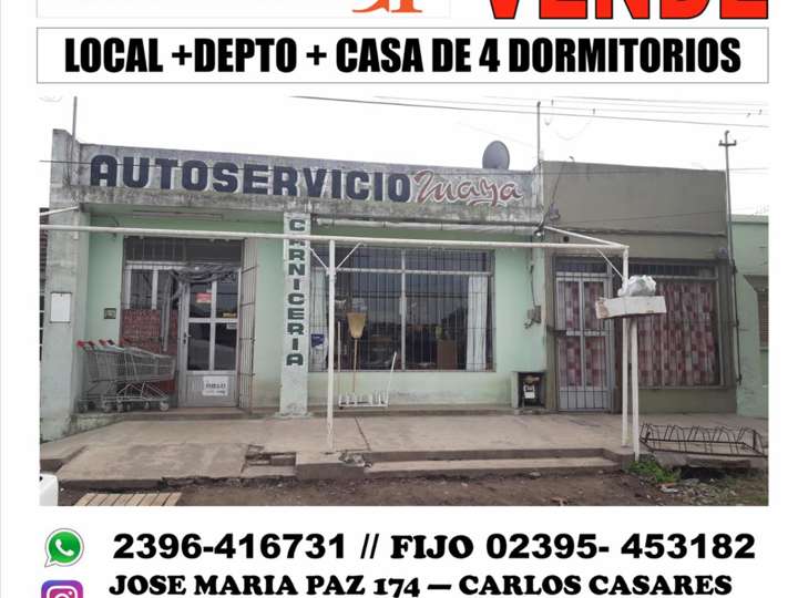 Casa en venta en Caseros, Carlos Casares