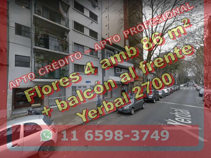 Departamento en venta en Yerbal, 2741, Ciudad Autónoma de Buenos Aires
