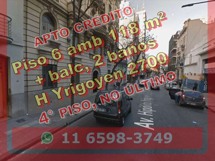 Departamento en venta en Hipólito Yrigoyen, 2718, Ciudad Autónoma de Buenos Aires