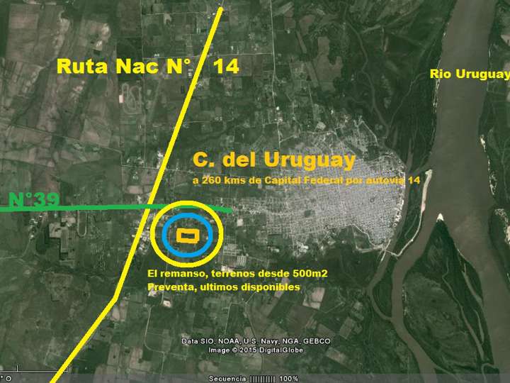 Terreno en venta en Departamento Gualeguaychú, Entre Ríos