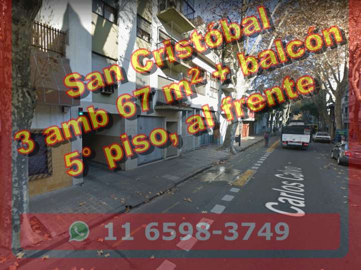 Departamento en venta en Carlos Calvo, 2021, Ciudad Autónoma de Buenos Aires