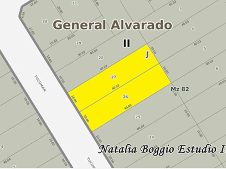 Terreno en venta en Avenida Juan Chapar, Miramar