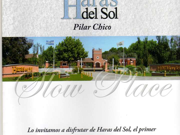 Terreno en venta en Avenida Estanislao López, Pilar