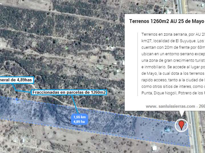 Terreno en venta en Falucho, 299, San Luis