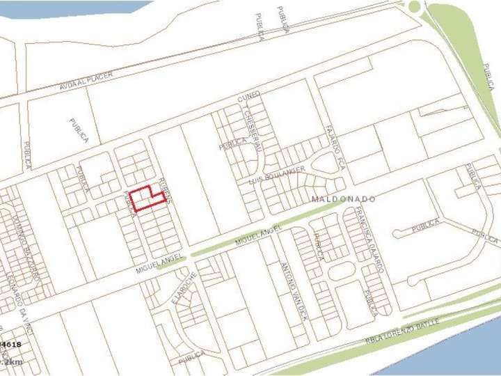 Terreno en venta en Alfonsina Storni, San Rafael - El Placer