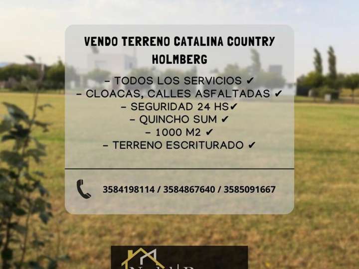 Terreno en venta en Departamento Río Cuarto, Córdoba