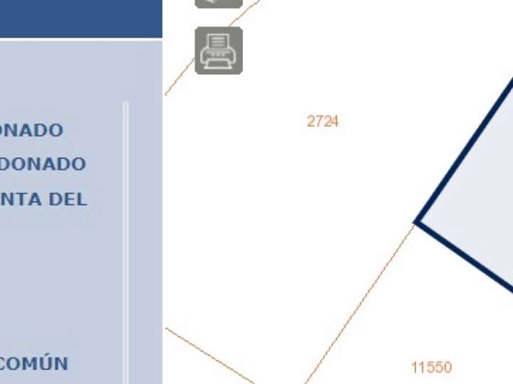 Terreno en venta en Maldonado