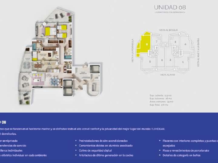 Apartamento en venta en Punta Del Este