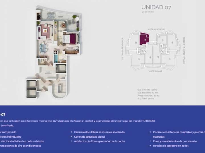 Apartamento en venta en Punta Del Este