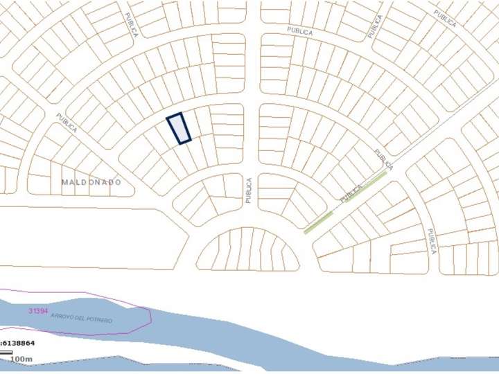 Terreno en venta en Maldonado