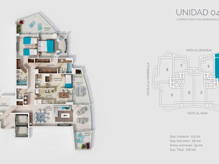 Apartamento en venta en Punta Del Este