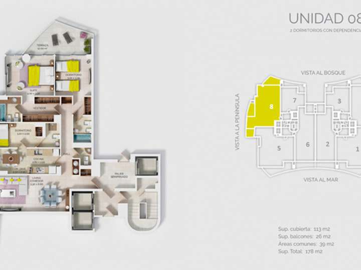 Apartamento en venta en Punta Del Este