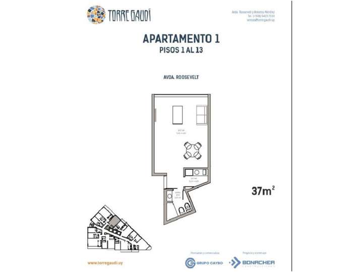 Apartamento en venta en Punta Del Este