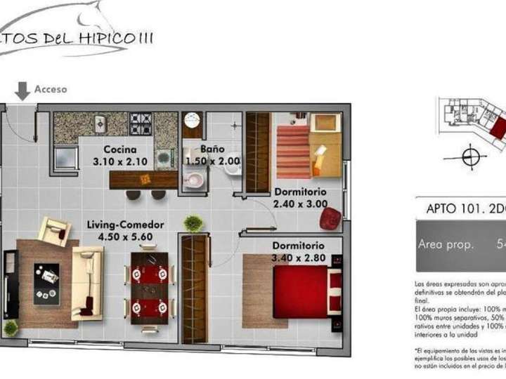 Apartamento en venta en Barrio Sur, Montevideo