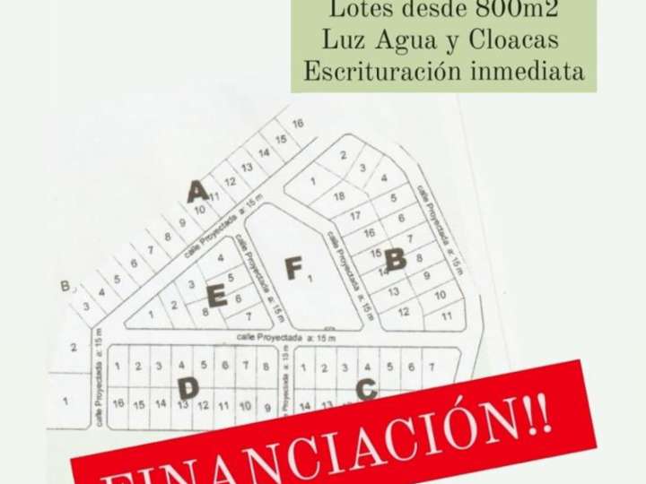 Terreno en venta en Chacabuco, San Luis