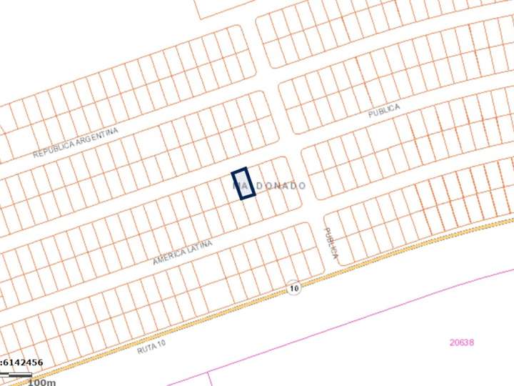 Terreno en venta en Maldonado