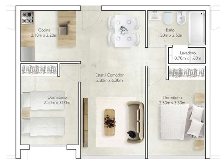 Apartamento en venta en General Fructuoso Rivera, Maldonado