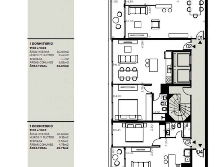 Apartamento en venta en Pocitos, Montevideo