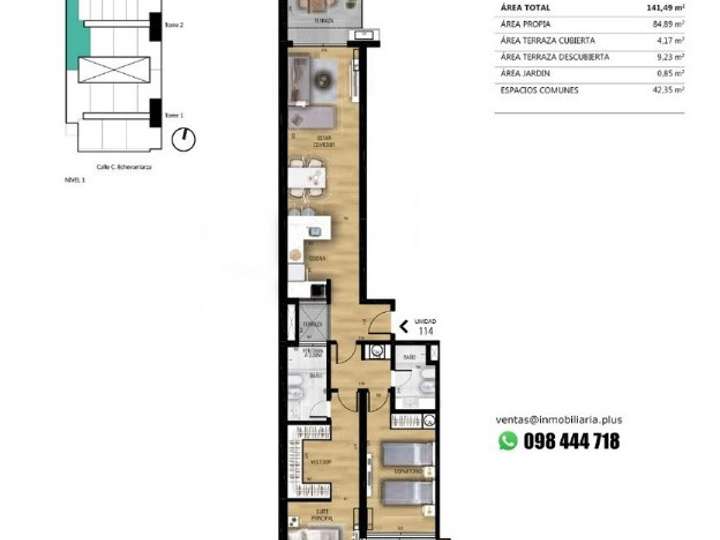 Apartamento en venta en Echevarriarza, Montevideo