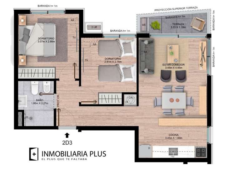 Apartamento en venta en Avenida Italia, Montevideo