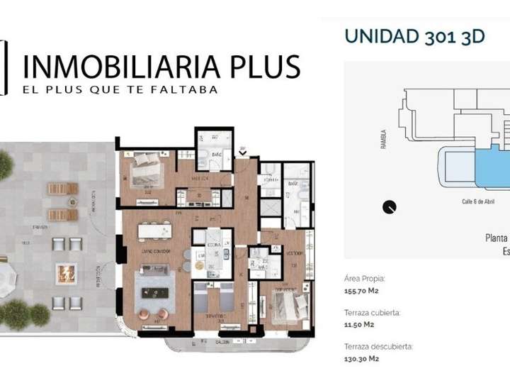 Apartamento en venta en Pablo Podestá, Montevideo