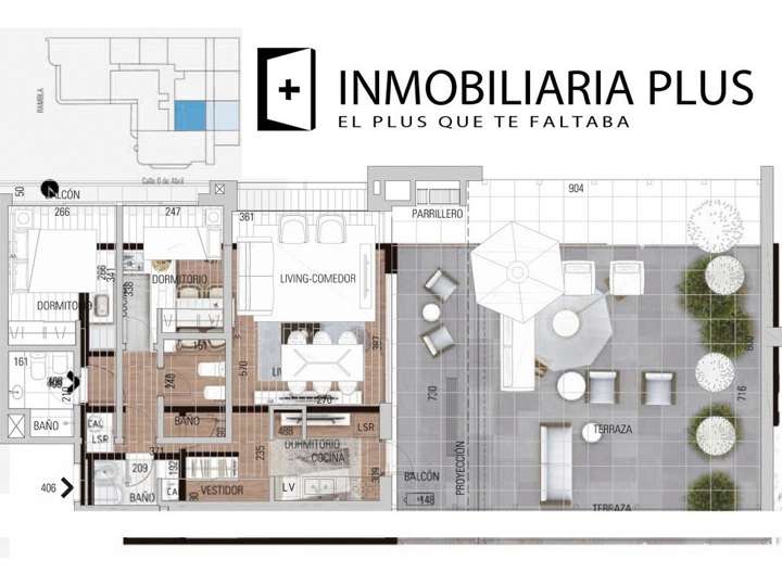 Apartamento en venta en Pablo Podestá, Montevideo