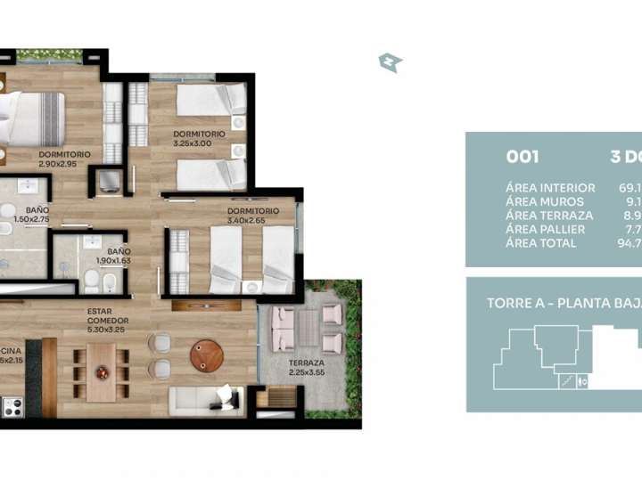 Apartamento en venta en Prado, Montevideo