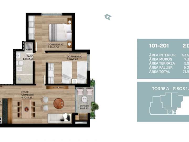 Apartamento en venta en Reyes, Montevideo