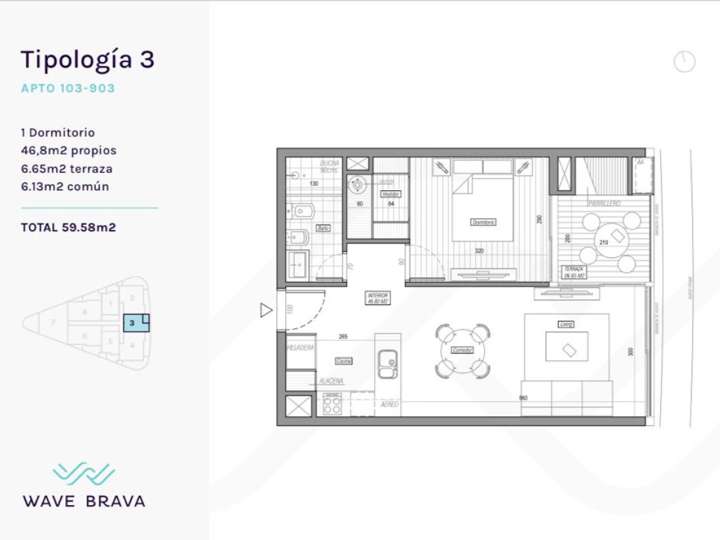 Apartamento en venta en Punta Del Este