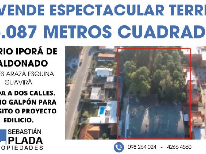 Terreno en venta en Araza, Maldonado