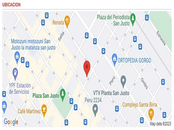 Terreno en venta en Hipólito Yrigoyen, 2253, Buenos Aires