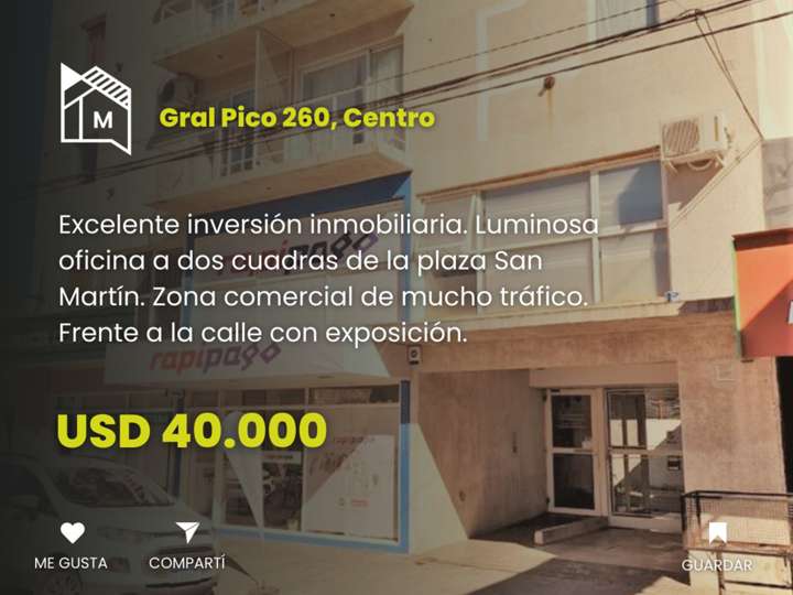Oficina en venta en General Pico, 256, La Pampa