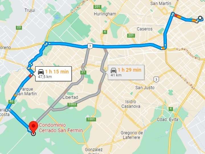 Terreno en venta en Partido de Merlo, Pontevedra