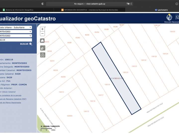 Terreno en venta en Buceo, Montevideo