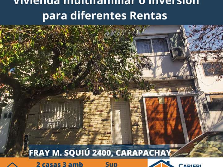 Casa en venta en Fray Mamerto Esquiú, 2416, Buenos Aires