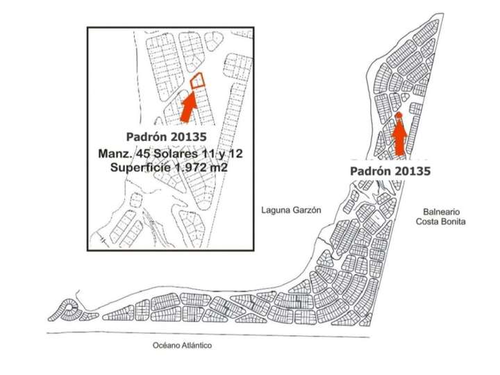 Terreno en venta en Rocha