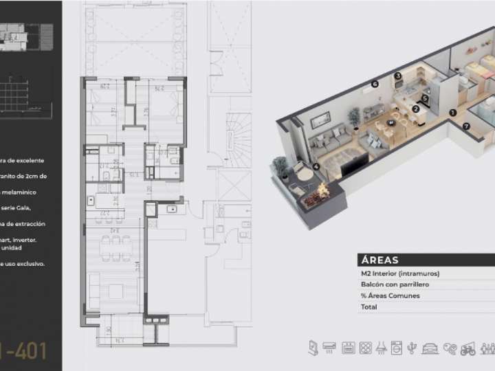 Apartamento en venta en Saldanha Da Gama, Montevideo
