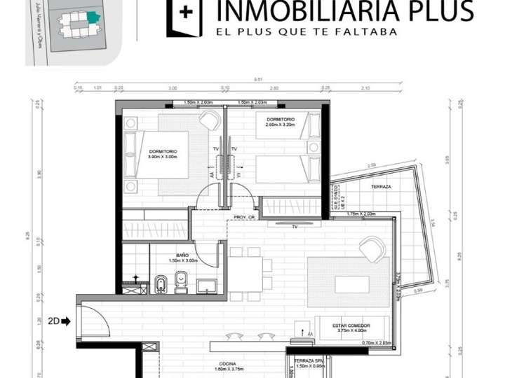 Apartamento en venta en Cuareim, Montevideo