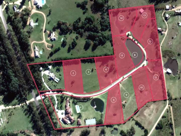 Terreno en venta en La Barra