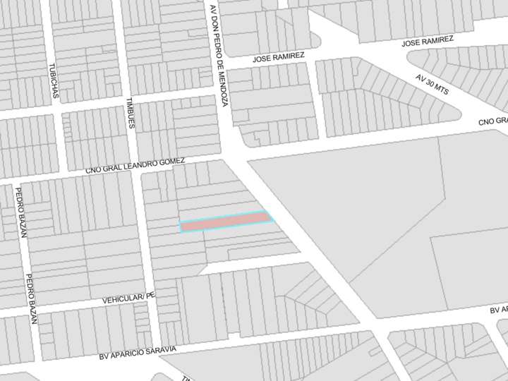 Terreno en venta en Avenida Don Pedro de Mendoza, Montevideo