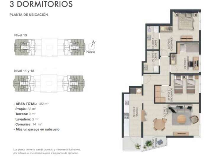 Apartamento en venta en Barrio Sur, Montevideo